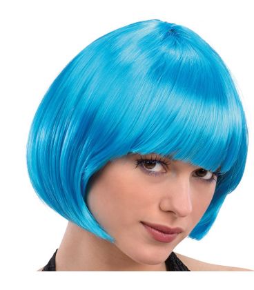 Parrucca Lovely azzurra | Euro 7.10