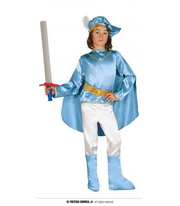 Principe Azzurro Costume Neonato 6/12 Mesi Carnevale Travestimenti