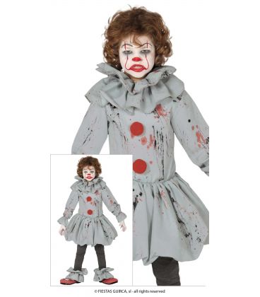 Costume Pagliaccio IT bambino 5-6 anni