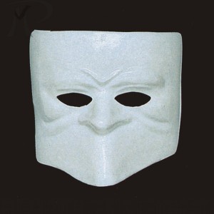 Maschera veneziana, maschera bianca originale per dipingere, maschera di  Venezia Foto stock - Alamy