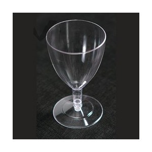 6 pz/set flute di Champagne in plastica bicchieri bicchiere da vino rosso  usa e getta calice da Cocktail forniture per feste di matrimonio Bar Drink  Cup 150ml - AliExpress