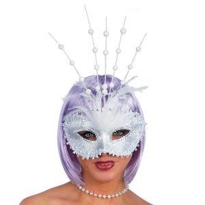 Maschera di Carnevale veneziana con campanelli